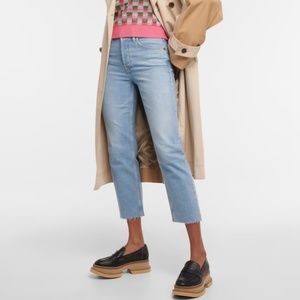 RE/DONE 70s Stove Pipe high-rise straight jeans